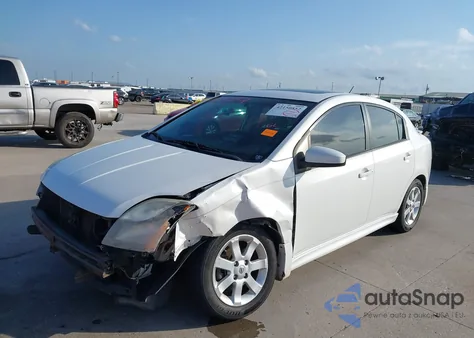2012 Nissan Sentra 2.0 Sr из США, поврежденный, VIN 3N1AB6AP6CL623744